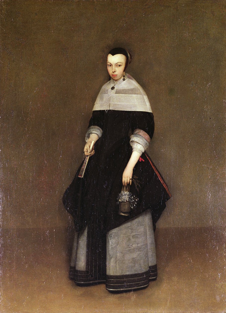 Retrato femenino de Gerard ter Borch