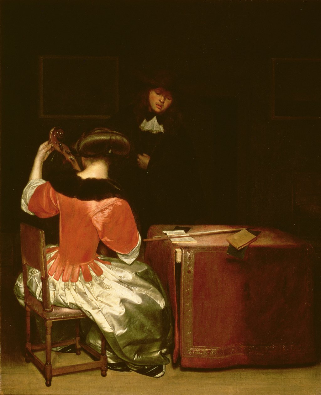 Lección de música de Gerard ter Borch