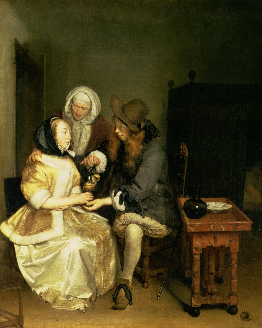 El vaso de limonada de Gerard ter Borch