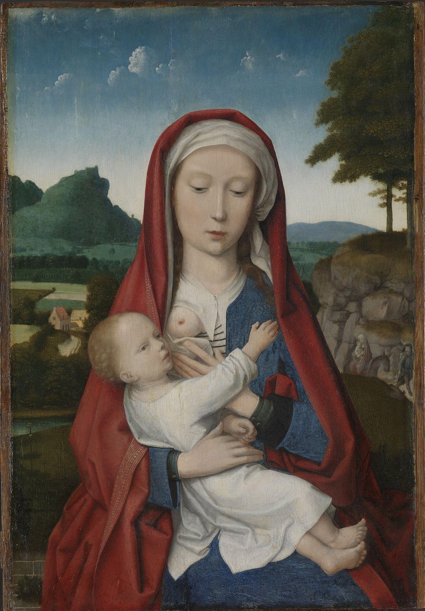 Virgen con el Niño, c.1510-20 (óleo sobre tabla) de Gerard (attr. to) David