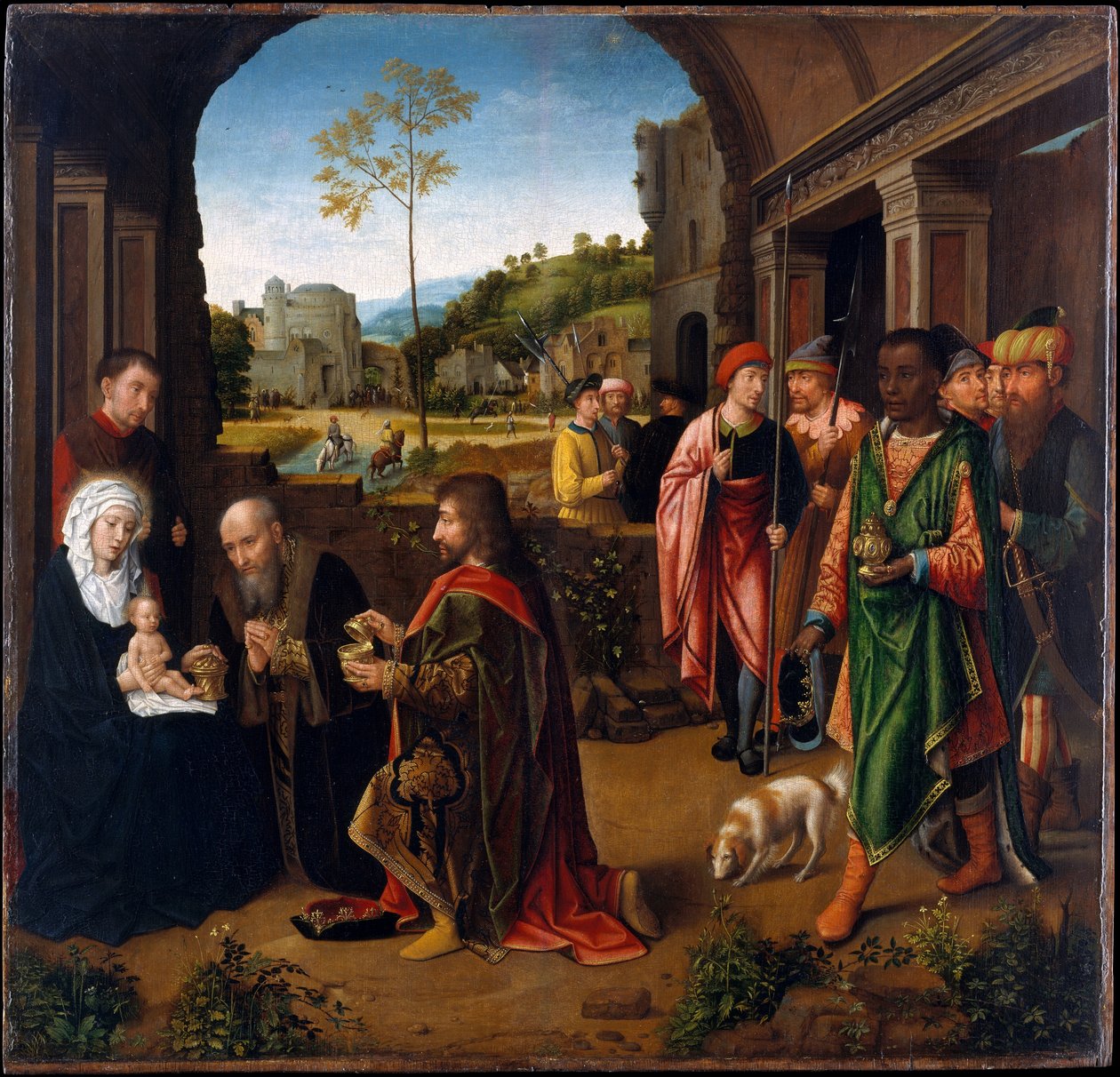 La Adoración de los Magos, c.1520 de Gerard (studio of) David