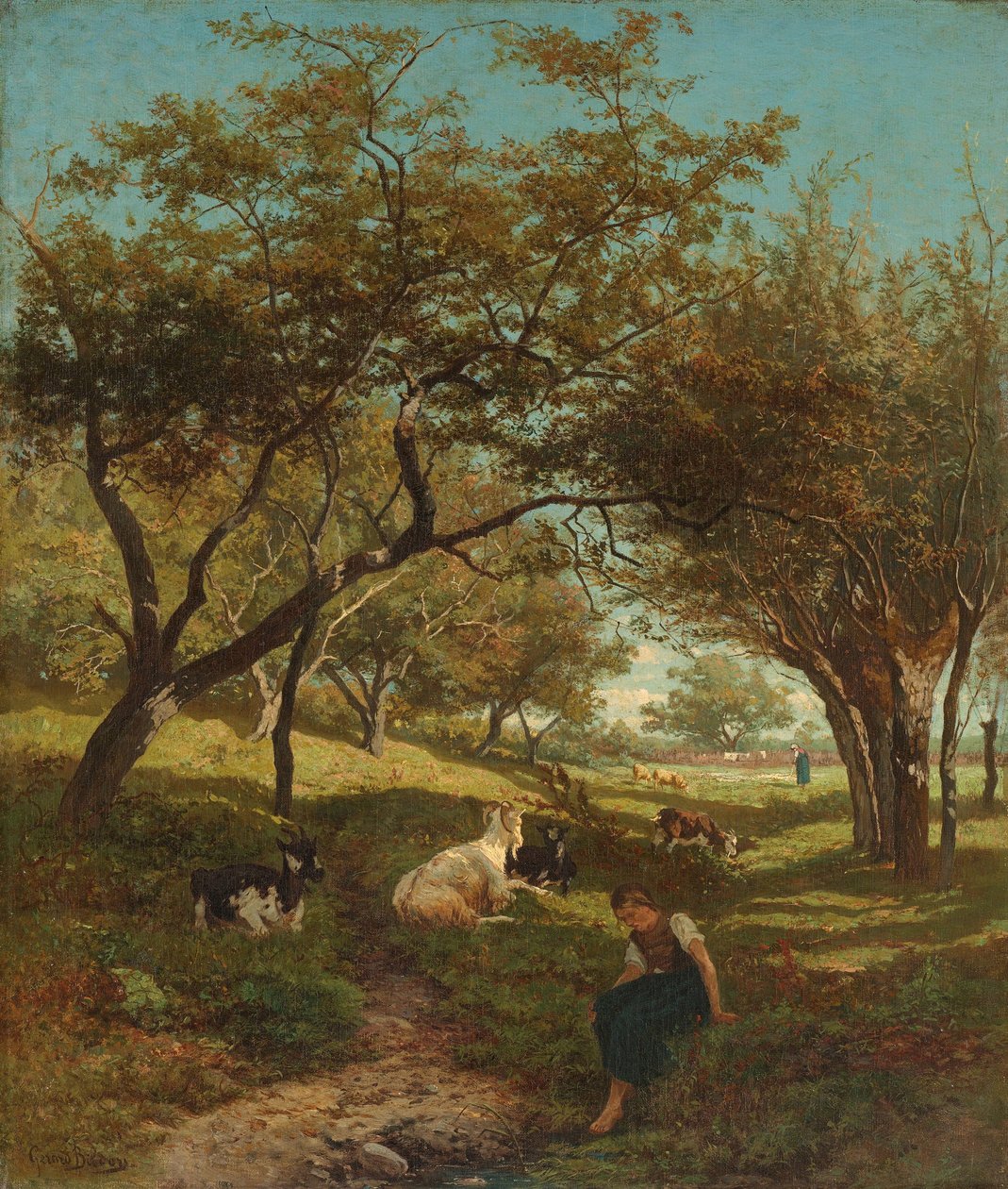La cabrera de Gerard Bilders (signed by artist)