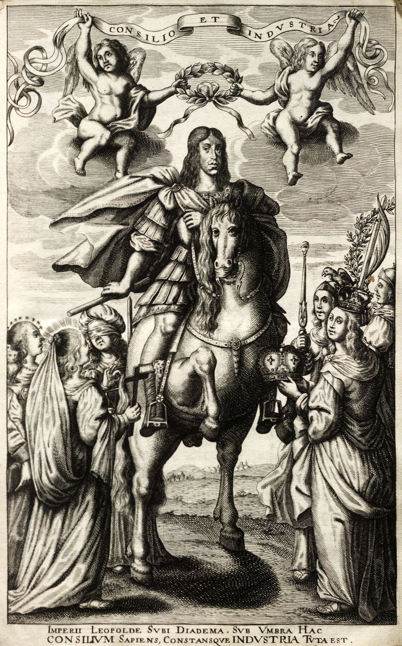 Emperador del Sacro Imperio Romano Germánico Leopoldo I de Gerard Bouttats