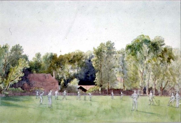 El partido de cricket de Gerard Chowne