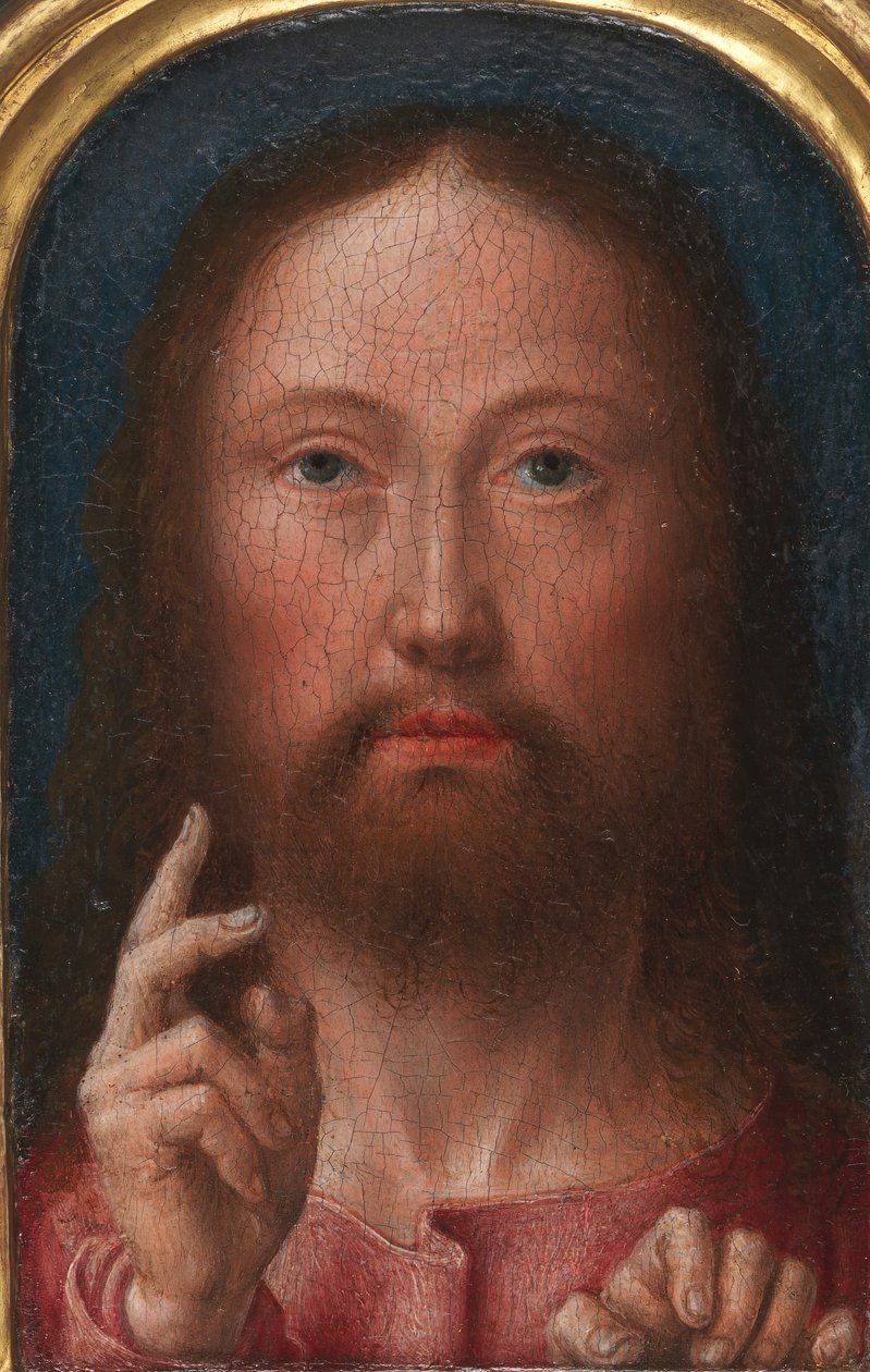Cristo bendiciendo, ca. 1500-1505 de Gerard David
