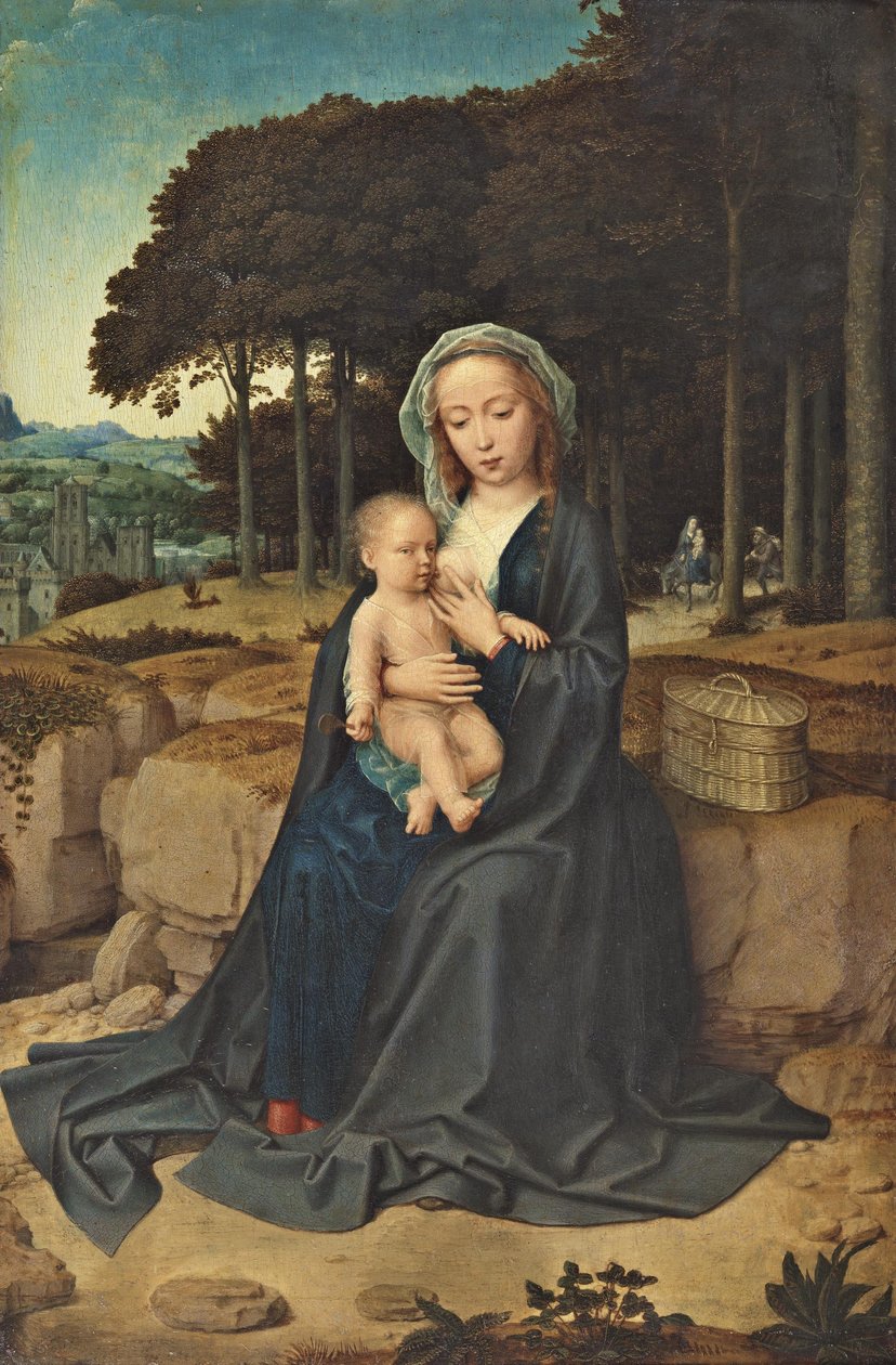 Descanso en el vuelo a Egipto de Gerard David