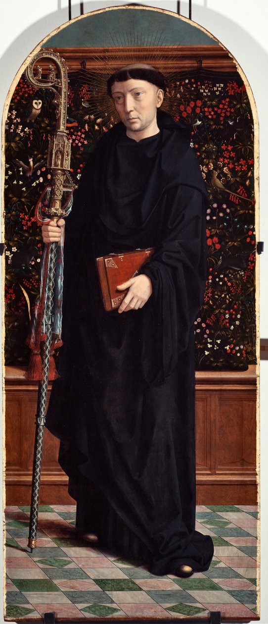 San Mauro (o Amaury, Amalric, Maura, Morane, Mauro) (San Mauro) de Gerard David
