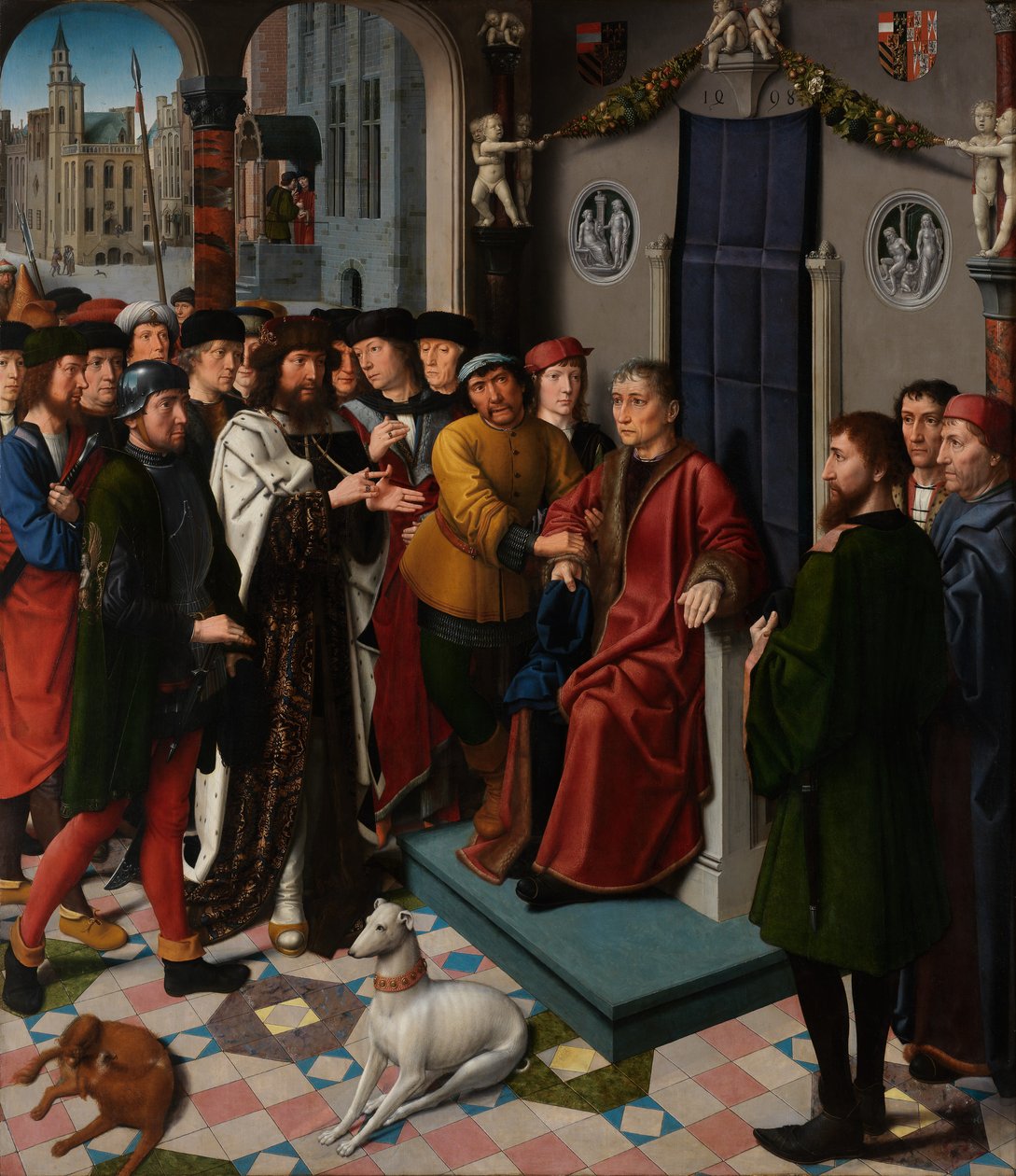El juicio de Cambises de Gerard David