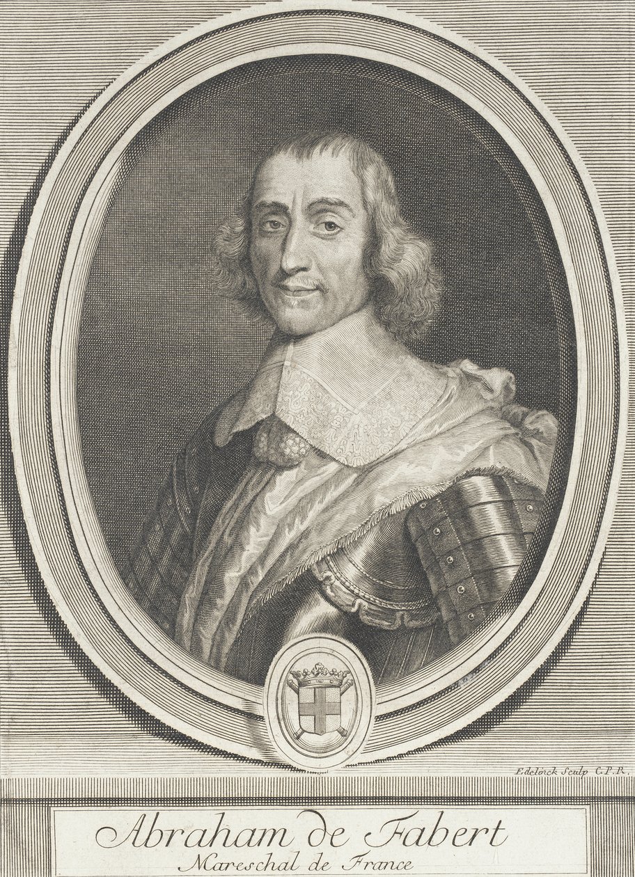 Abraham de Fabert, mariscal de Francia de Gérard Edelinck