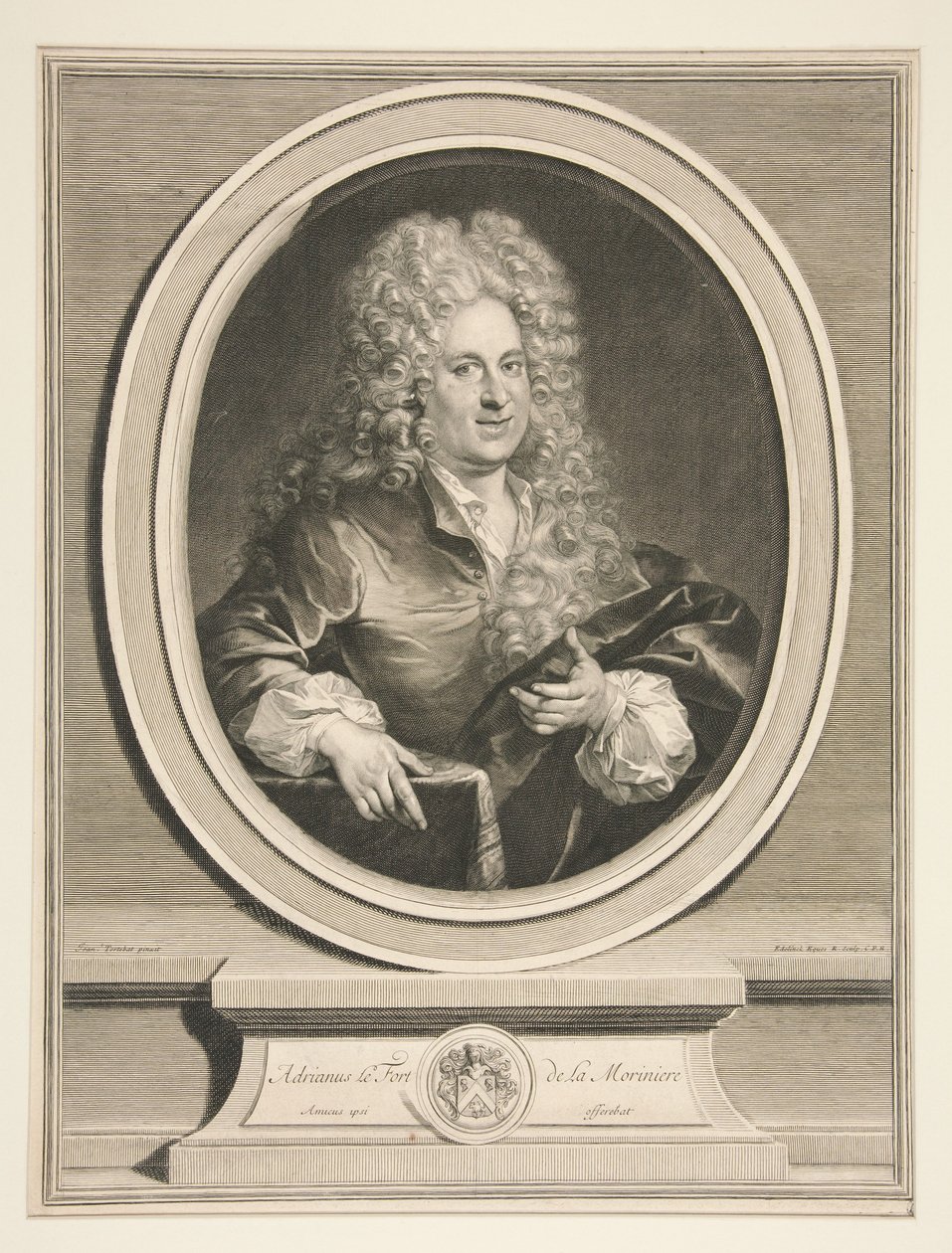 Adrien Claude Lefort de La Morinière de Gérard Edelinck