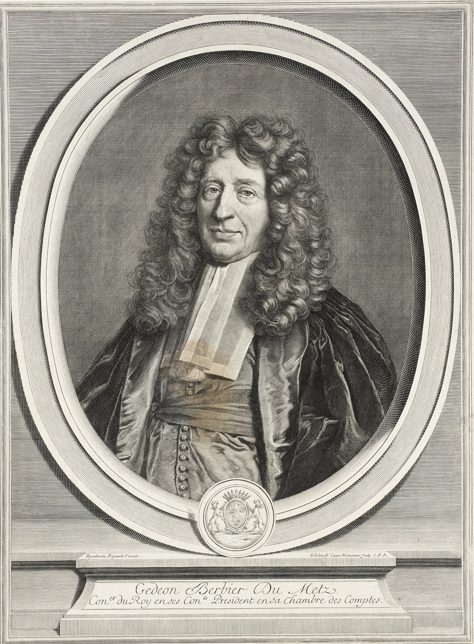 Gédéon Berbier, de Metz de Gérard Edelinck