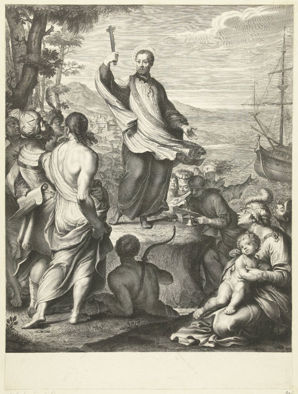 San Francisco Javier de Gérard Edelinck