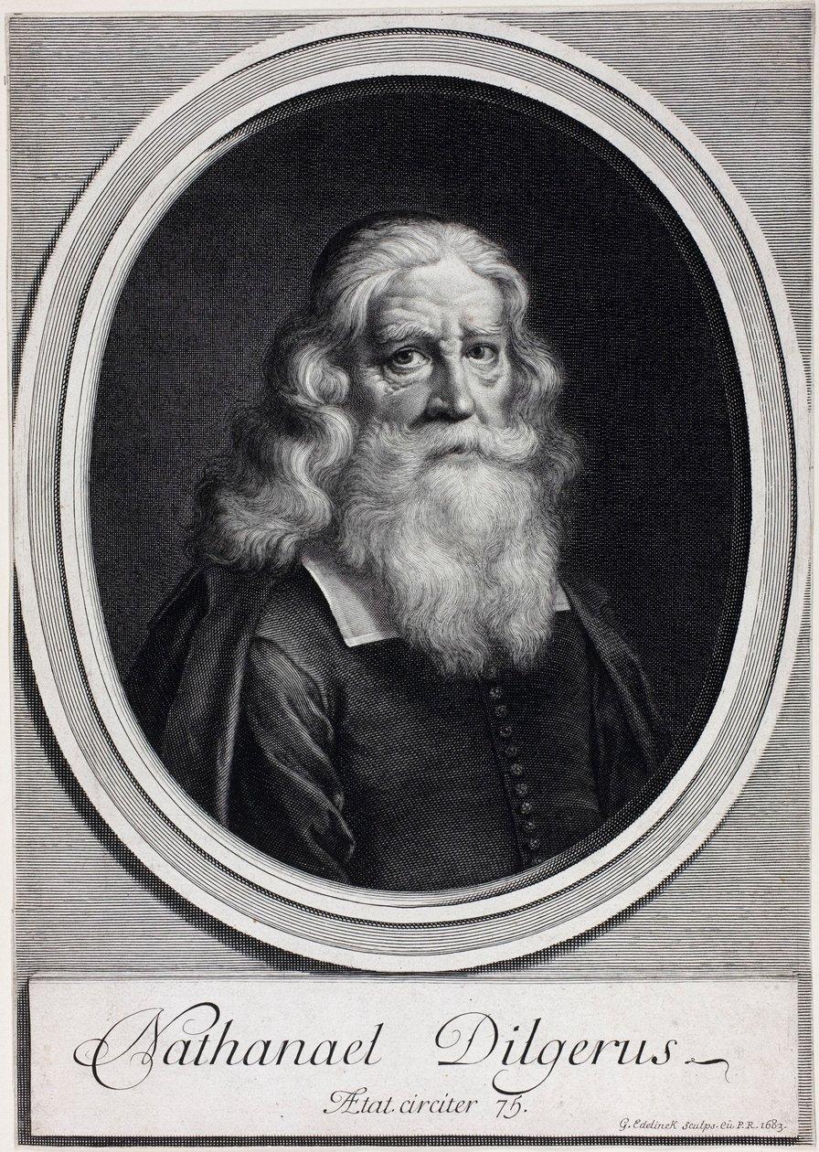 Nathanael Dilgerus de Gérard Edelinck