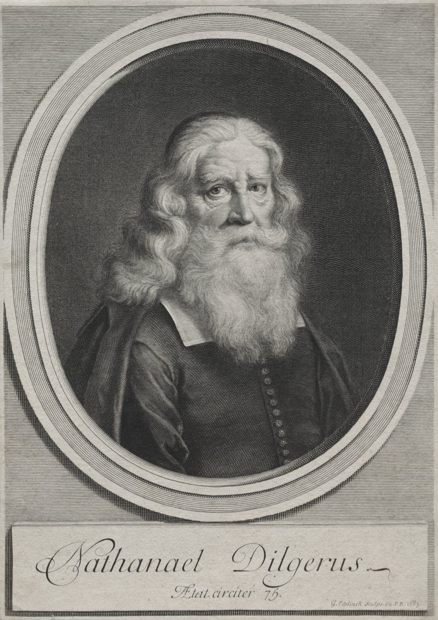Nathanael Dilgerus, Ministro de Danzig de Gérard Edelinck