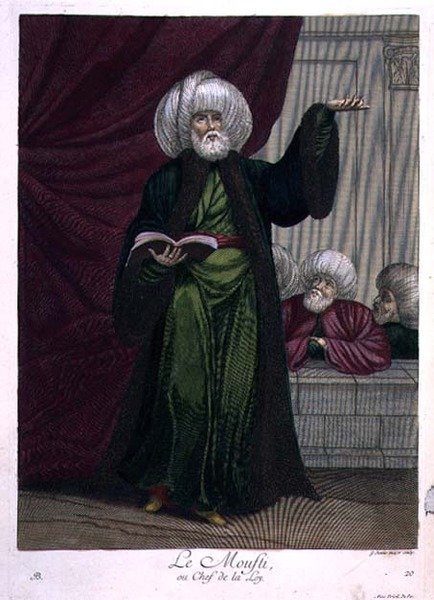 El Mufti, o Maestro de la Ley de Gerard Jean Baptiste Scotin