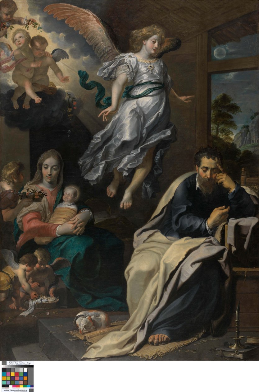 El sueño de San José de Gerard Seghers