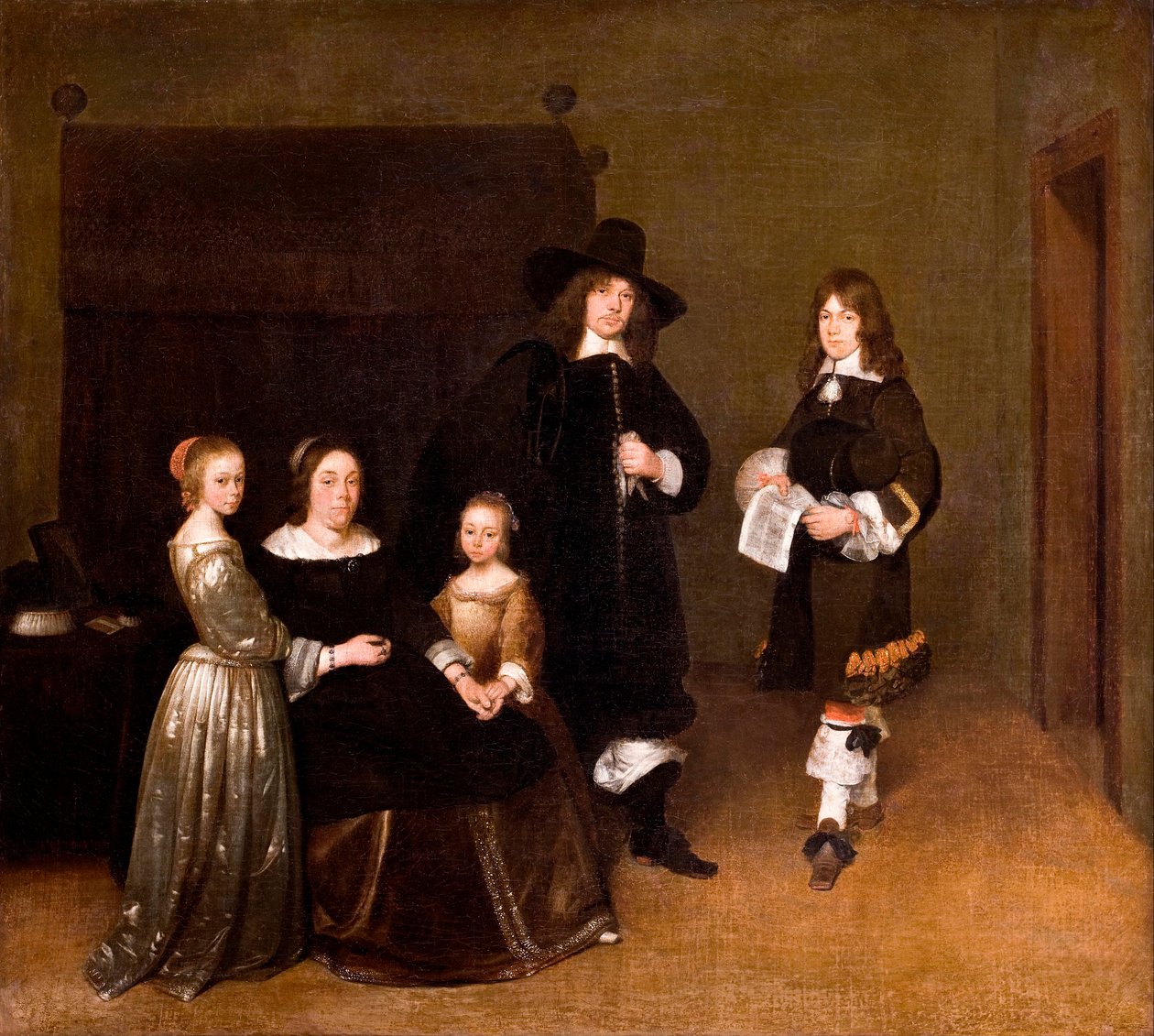 Retrato de familia de Gerard ter Borch
