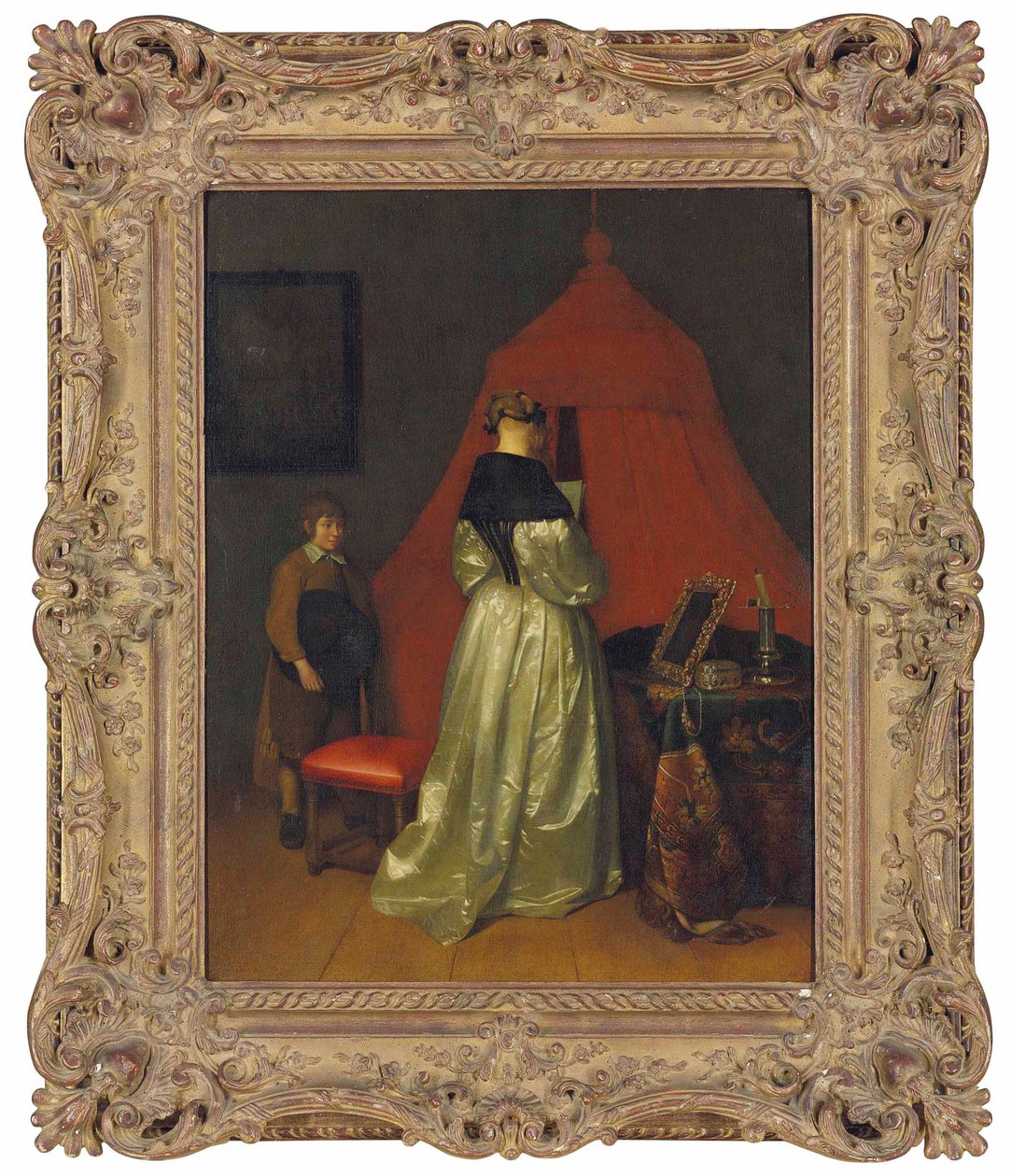 La carta, 1660 de Gerard ter Borch