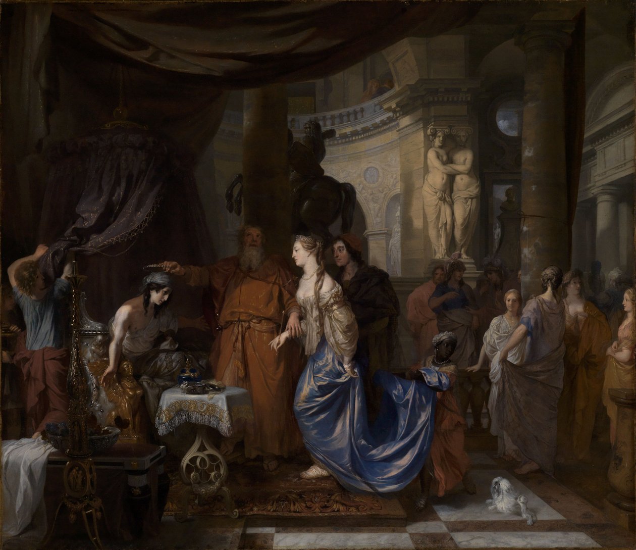 Antíoco y Estratónice de Gerard de Lairesse