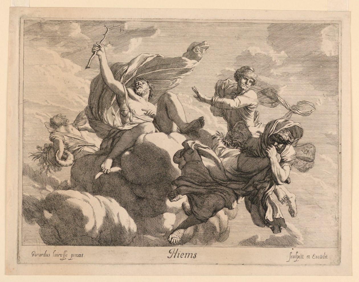 Hiems (Invierno) de Gerard de Lairesse