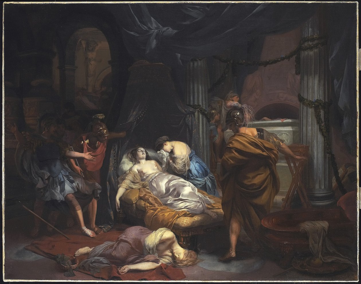 La Muerte de Cleopatra de Gerard de Lairesse