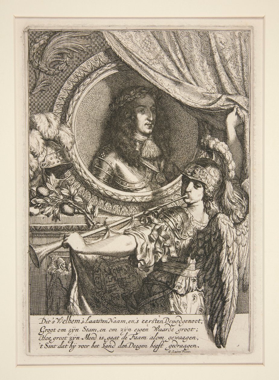 Guillermo III, Príncipe de Orange (1650-1702) de Gerard de Lairesse