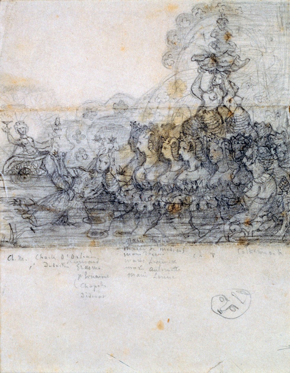 Asamblea Política para Catalina de Médici, 1854-1855 de Gerard de Nerval