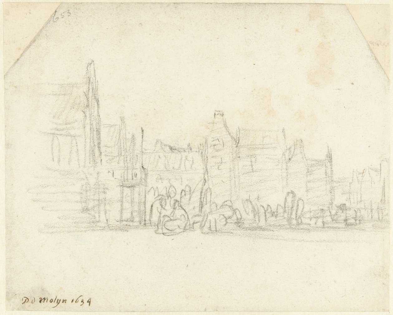 Grote Markt en Haarlem de Gerard ter Borch (II)
