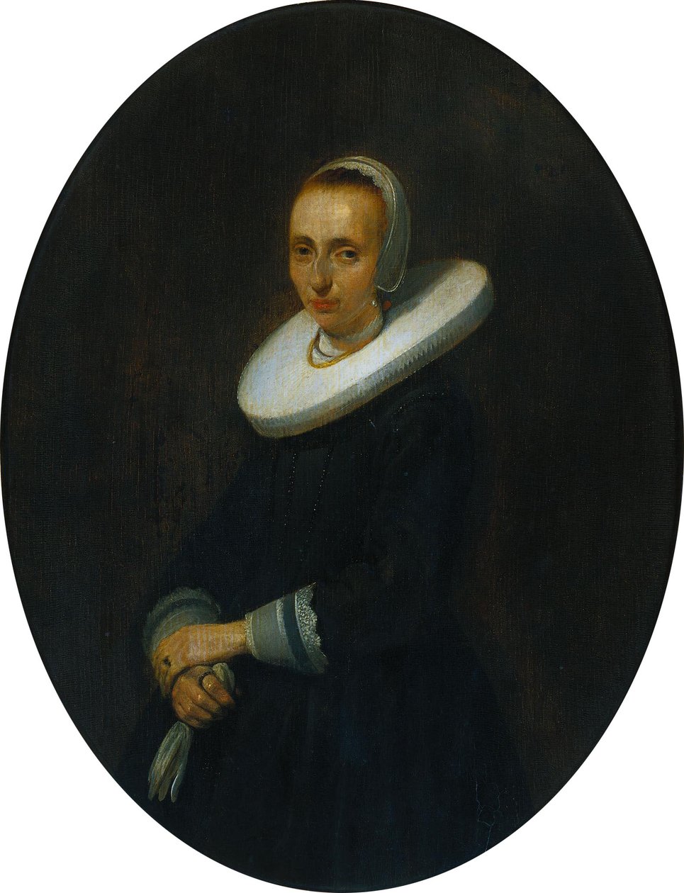 Johanna Bardoel (fallecida después de 1667). Esposa de Gerard van der Schalcke de Gerard ter Borch