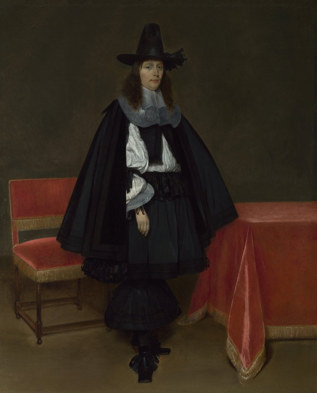 Retrato de un joven de Gerard ter Borch