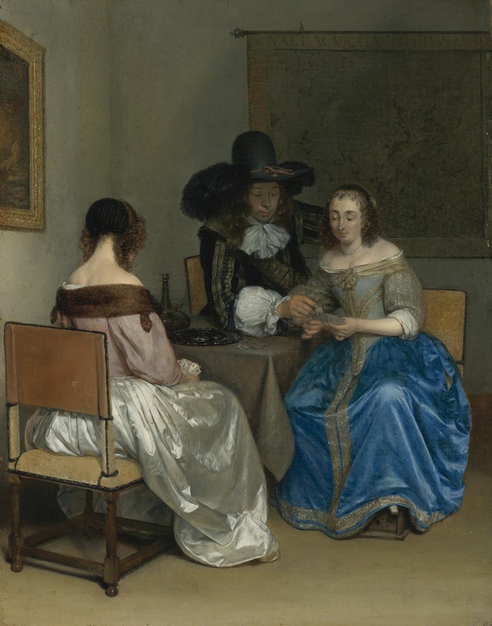 Los jugadores de cartas de Gerard ter Borch
