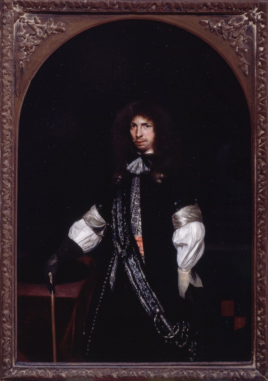 Jacob de Graeff, c.1674 (óleo sobre tabla) de Gerard ter Borch or Terborch