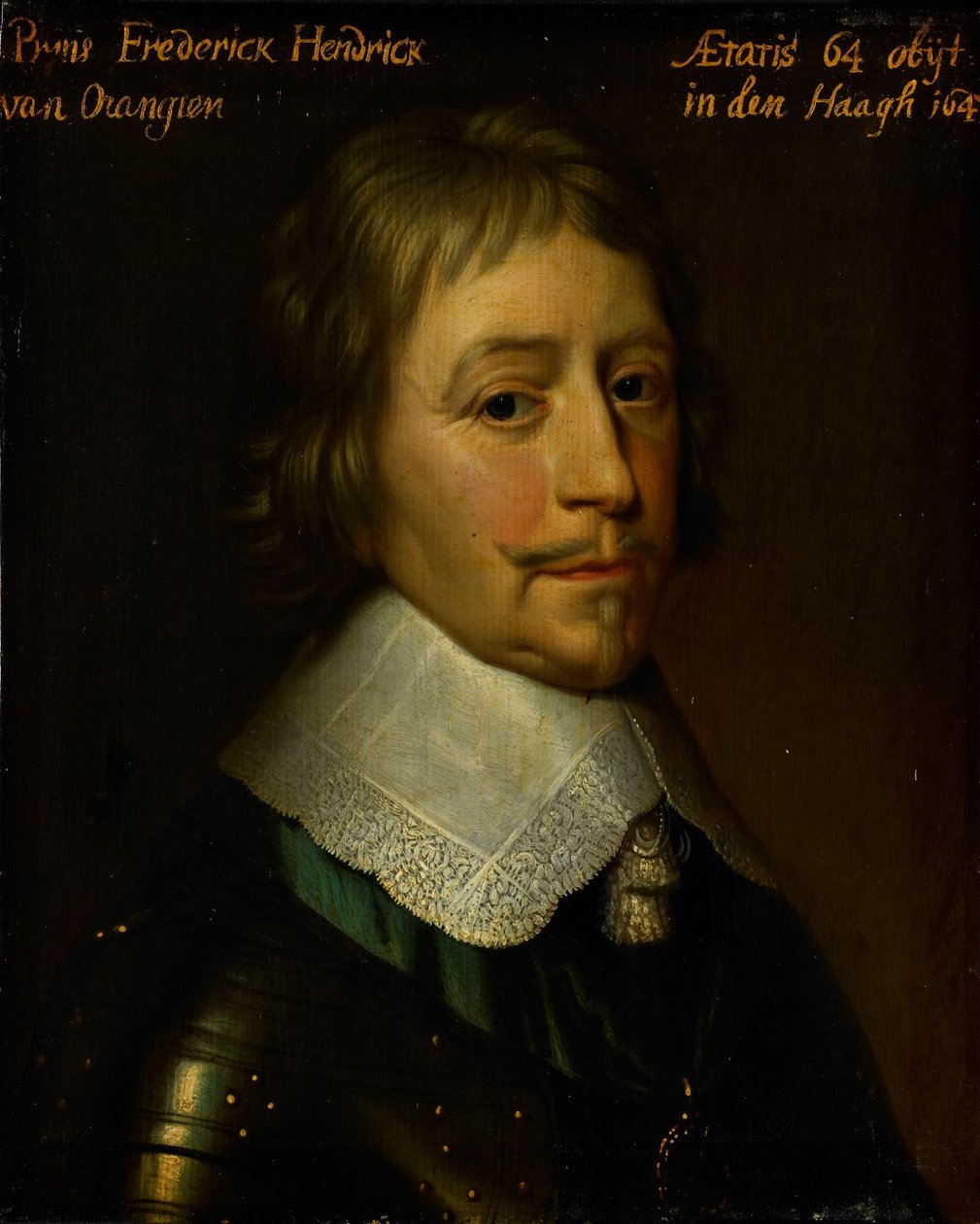 Retrato de Federico Enrique, Príncipe de Orange de Gerard van Honthorst (workshop of)