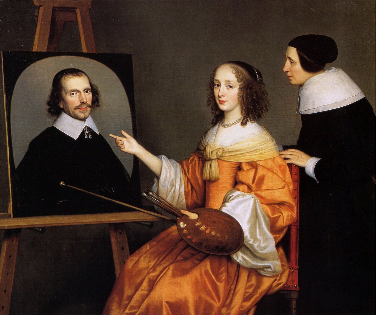 Neerlandés: Margaretha Maria de Roodere (c. 1625-1666) Margaretha Maria de Roodere (c. 1625-1666) de Gerard van Honthorst