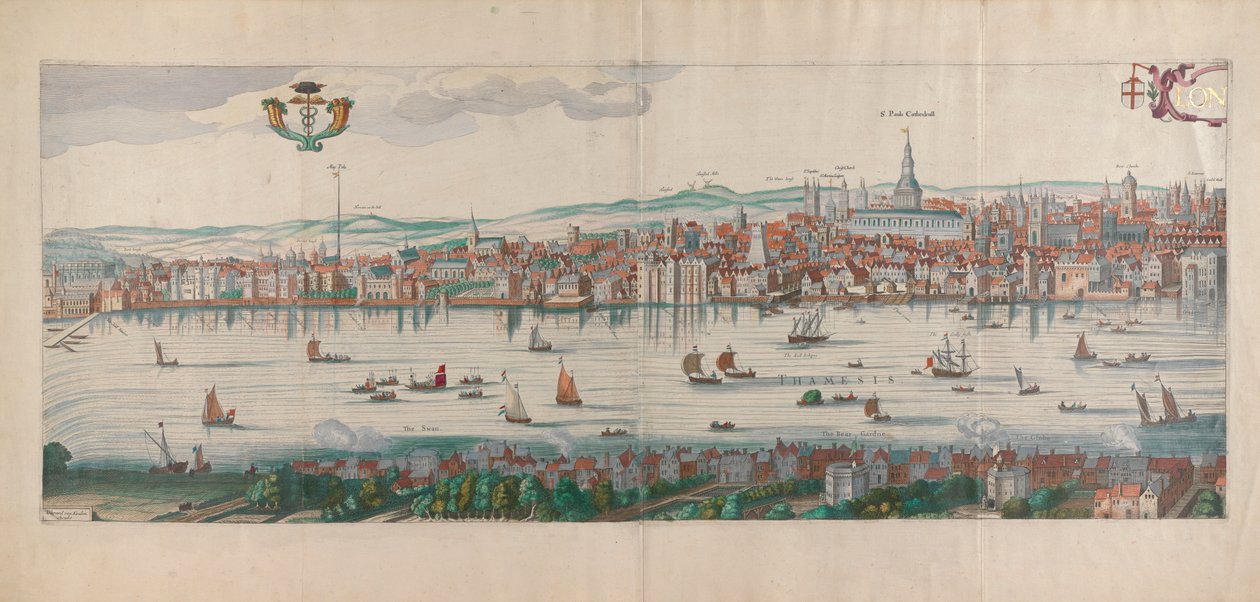 Londres, Vista panorámica de Gerard van Keulen