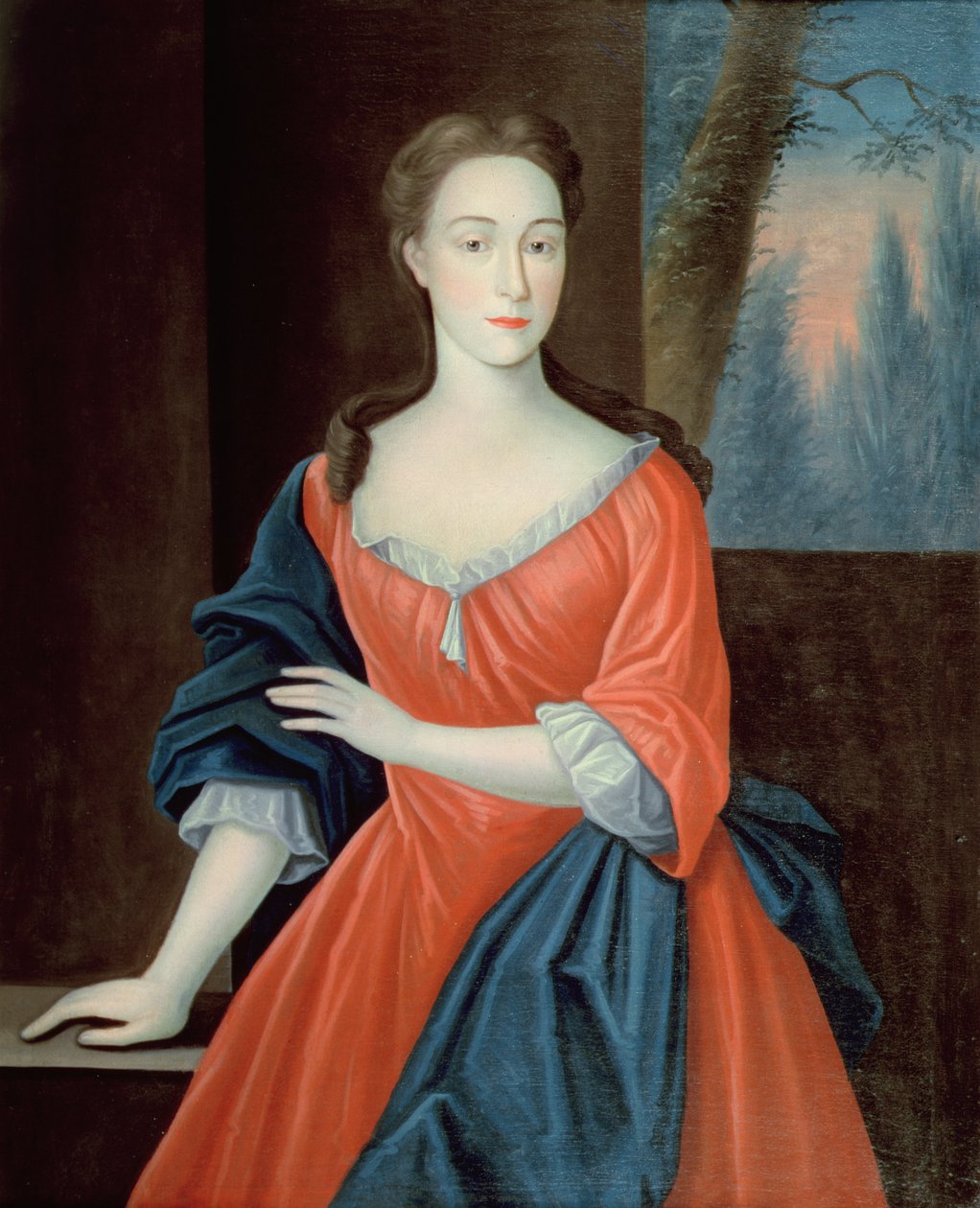 Sra. Johannes van Brugh (n.1673) c.1720 de Gerardus I Duyckinck