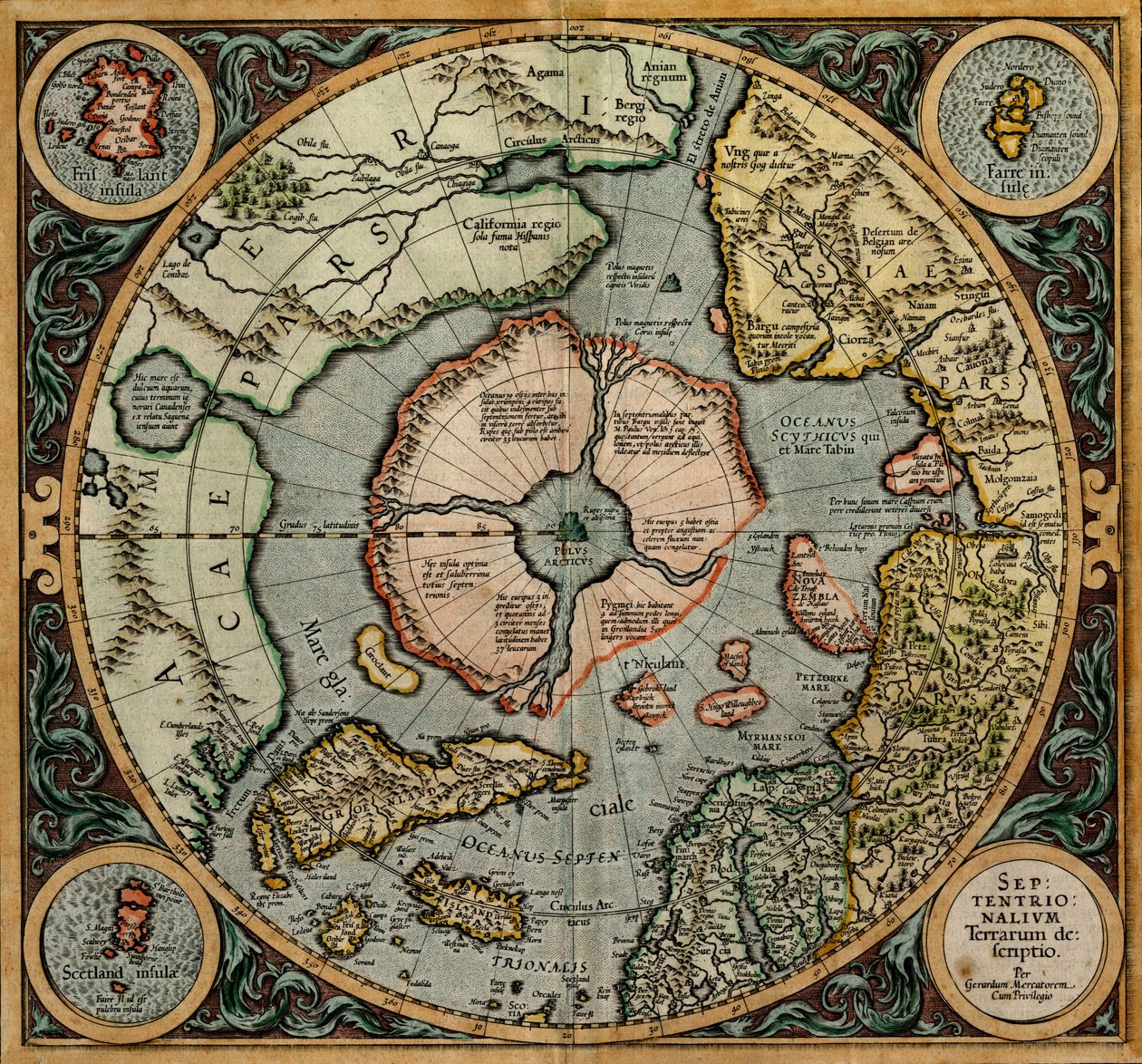  de Gerardus (after) Mercator