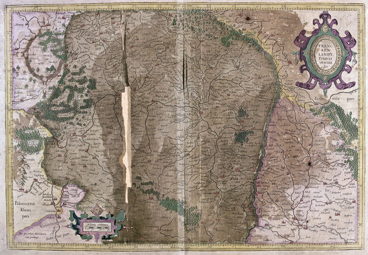 Francia (grabado) de Gerardus Mercator