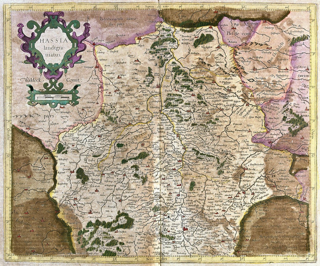 Hessen, Kassel, Alemania de Gerardus Mercator