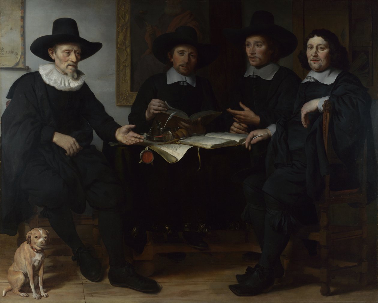 Retrato de grupo de Gerbrand van den Eeckhout  