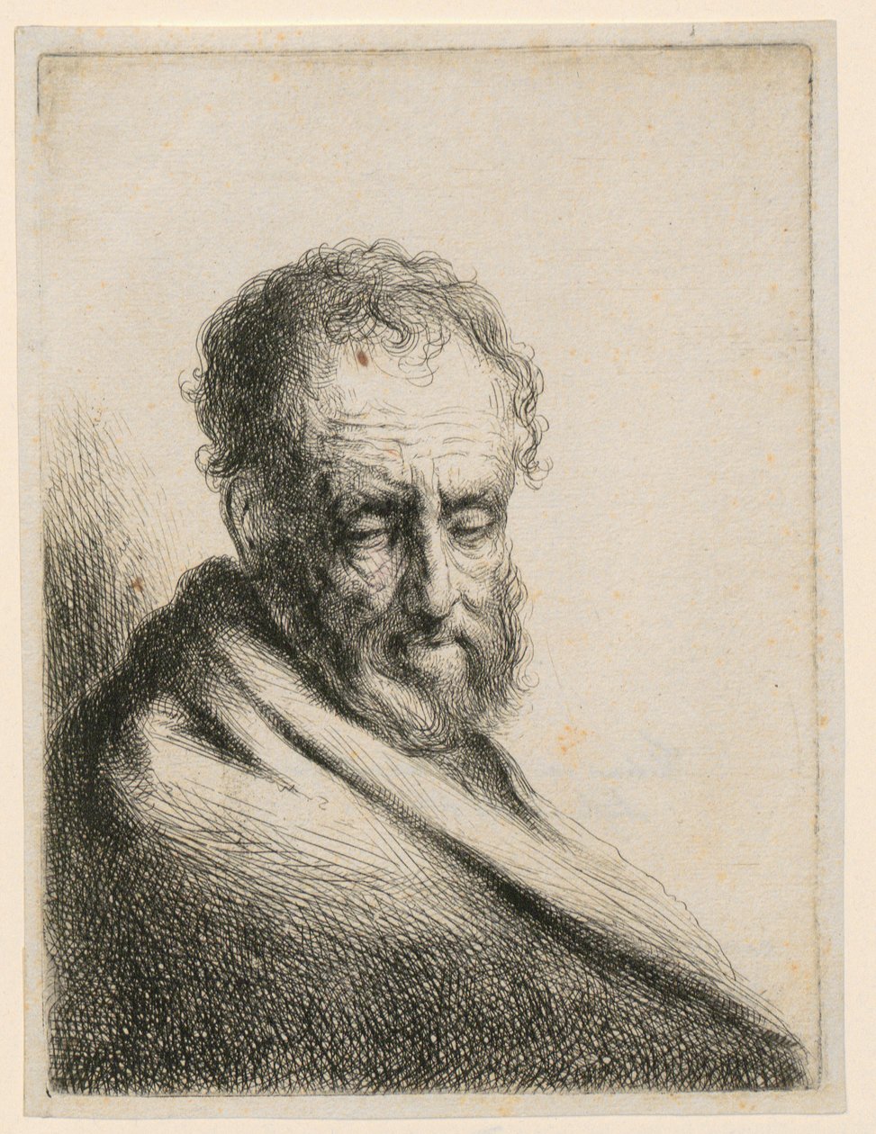Anciano con barba de Gerbrand van den Eeckhout