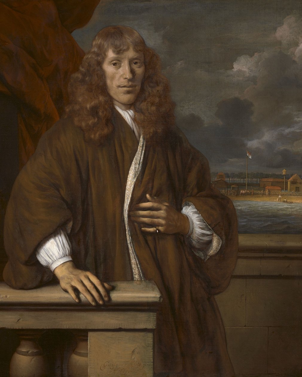 Retrato de un oficial de la Compañía Holandesa de las Indias Orientales de Gerbrand van den Eeckhout