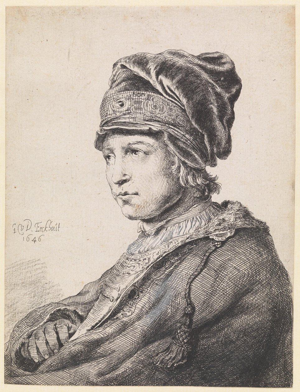 Retrato de un joven de Gerbrand van den Eeckhout