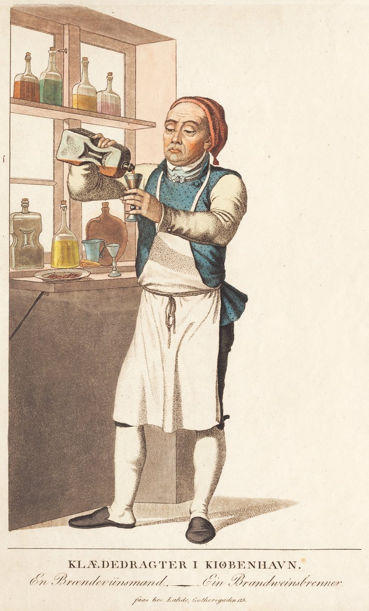 El hombre del aguardiente de Gerhard Ludvig Lahde