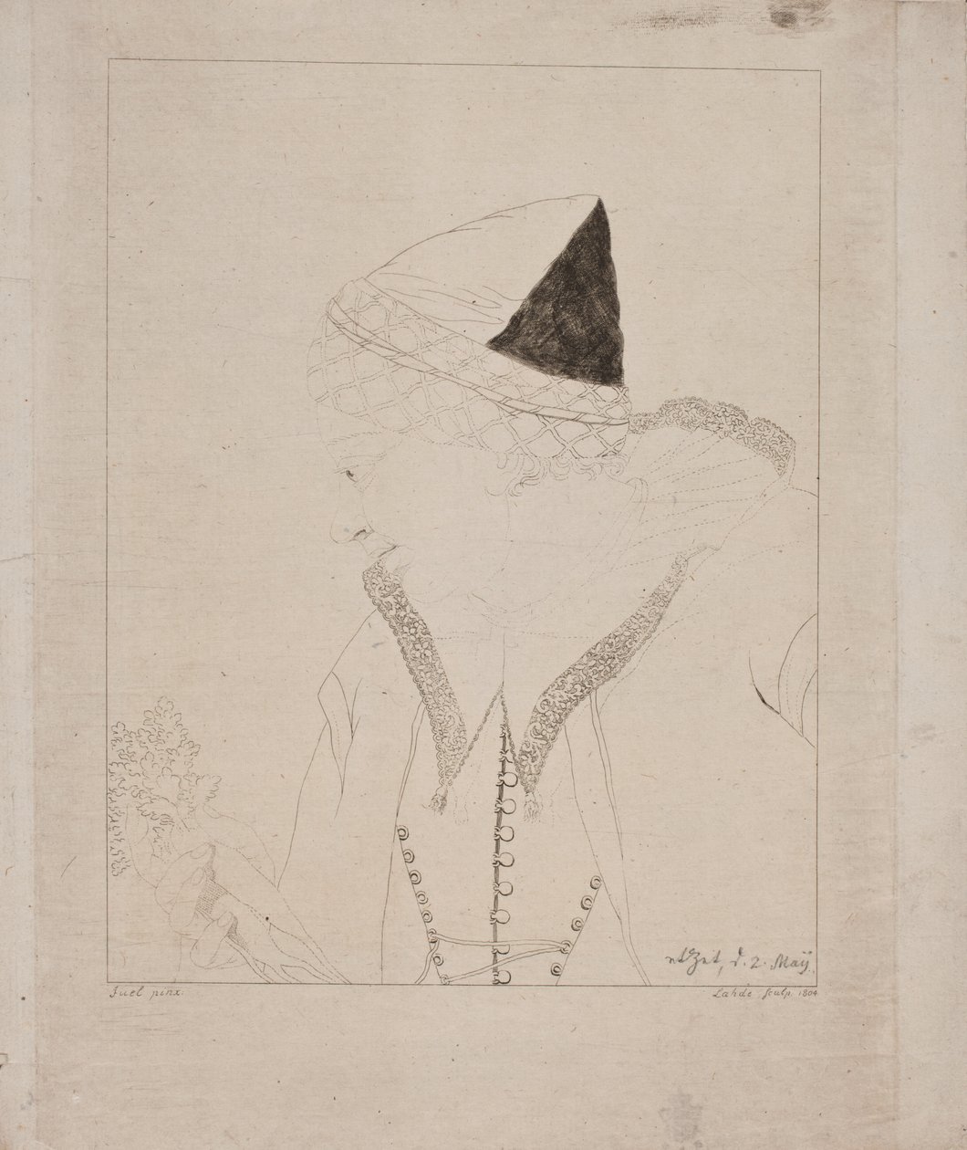 Una chica de Amager de Gerhard Ludvig Lahde