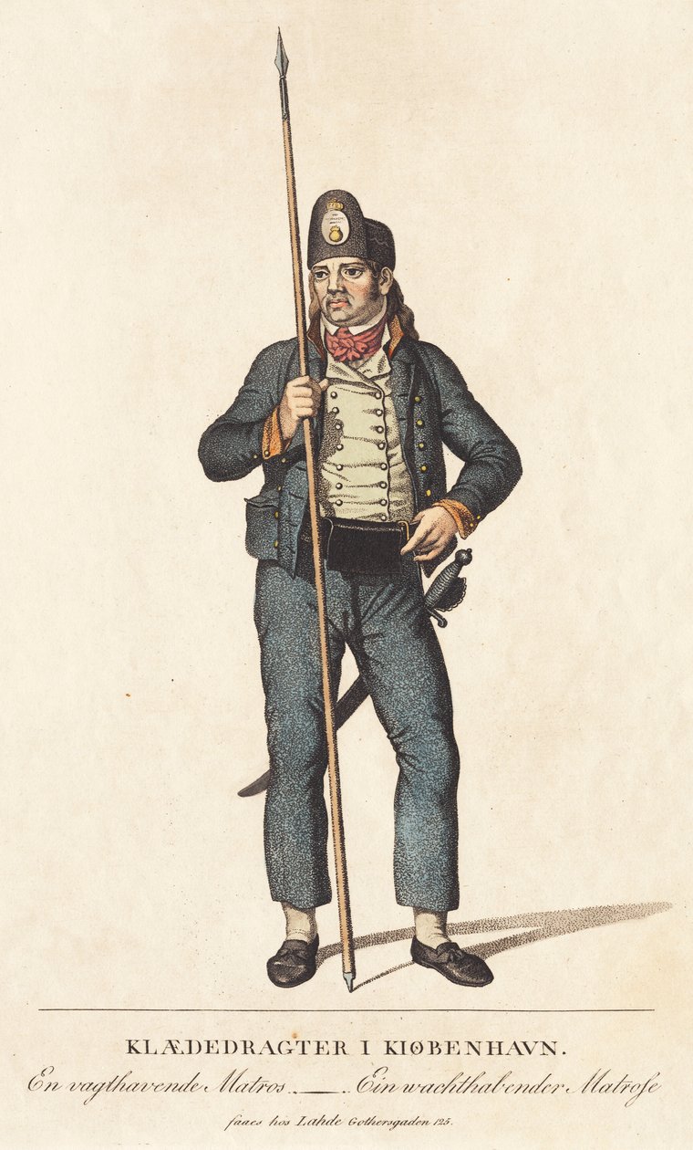 Un Marinero de Guardia de Gerhard Ludvig Lahde