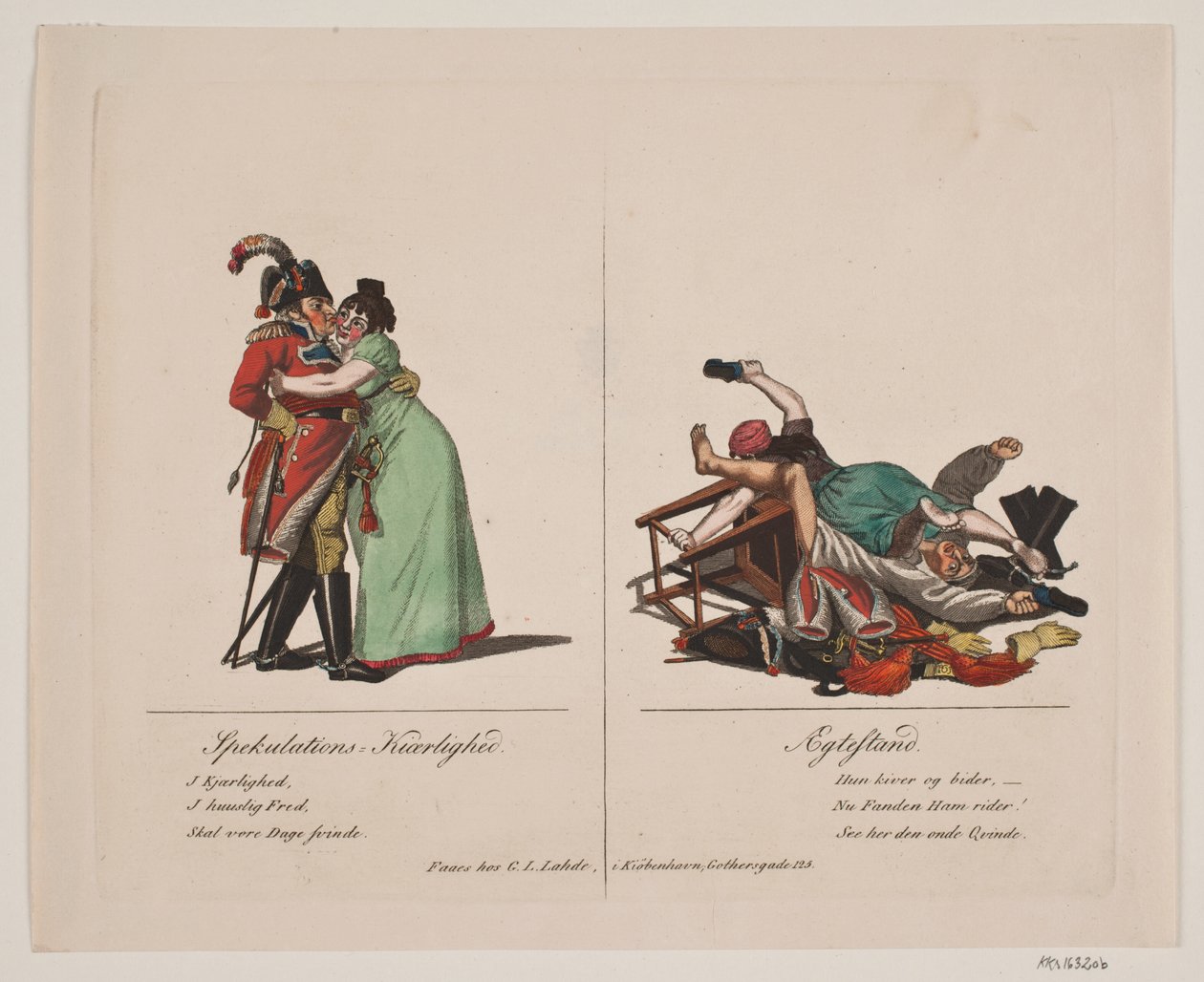 Amor especulativo - Matrimonio de Gerhard Ludvig Lahde