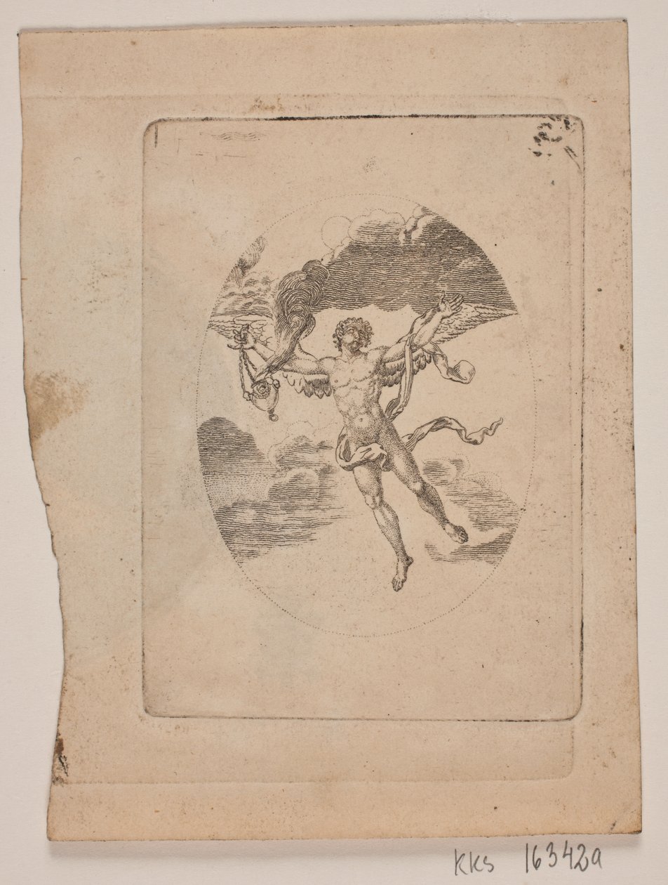 Ángel flotante de Gerhard Ludvig Lahde