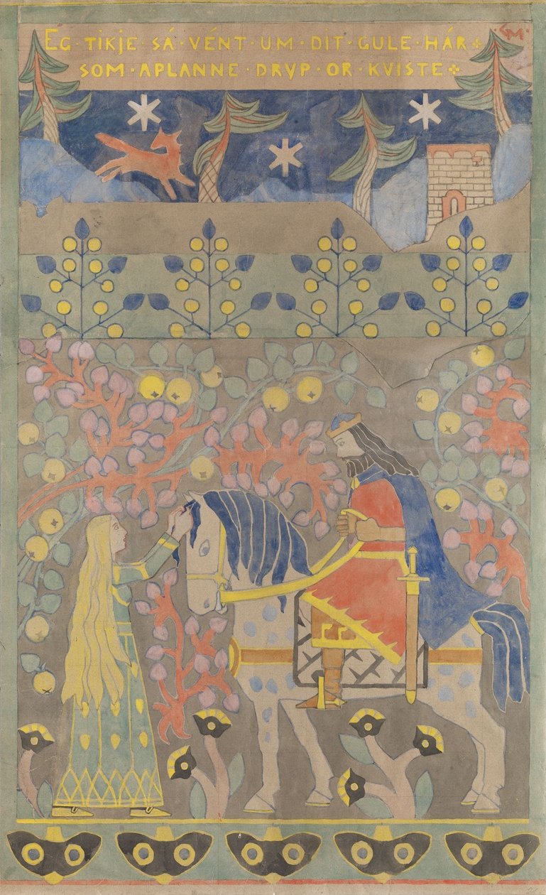 Das gelbe Haar de Gerhard Munthe