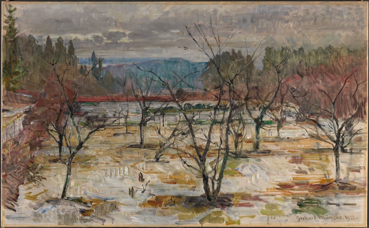 Principios de primavera de Gerhard Munthe